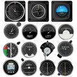 Aircraft instruments collection