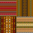 Decorative African patterns