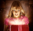 Happy Kid with Gift