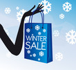 winter shopping sale