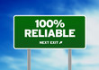 100% Reliable Road Sign