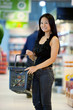 Happy Asian Female Shopper