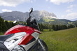 Motorrad in den Dolomiten