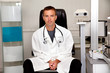 Young doctor man with stethoscope
