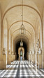 Interior hallway at the Palace of Versailles near Paris Interior hallway at the Palace of Versailles near Paris