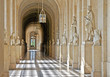 Interior hallway at the Palace of Versailles near Paris