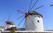 Les moulins à vent à Mykonos - Cyclades - Grèce