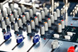 Sound mixer closeup