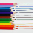 colored pencils