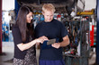 Mechanic with Upset Customer