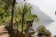 jardin d'une villa au lac de come