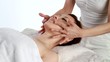 Girl has massage