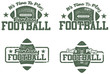 American Football and Fantasy Football Stamps