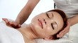 woman having neck massage