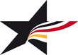 Stern mit Flagge