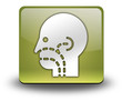 Yellow 3D Effect Icon "Ear, Nose & Throat"