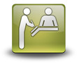 Yellow 3D Effect Icon "Registration"