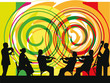 Vector: Illustration of musicians play classical music. Vector Illustration of musicians play classical music. Vector