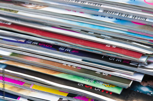 Photo : magazines magazines
