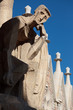 Sculpture in the exterior of the cathedral