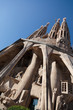 La Sagrada Familia - the impressive cathedral designed by Gaudi