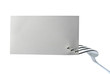 clear card on a fork