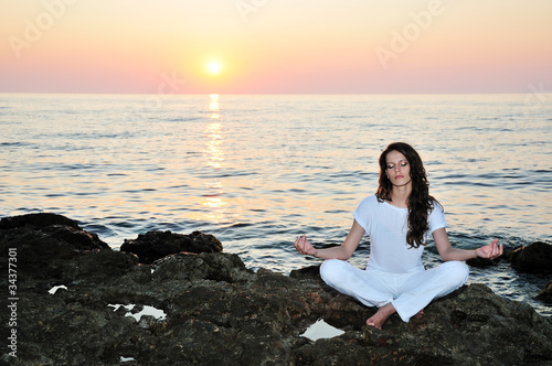 Photo: sunset meditation sunset meditation