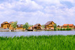 Housing estate on river