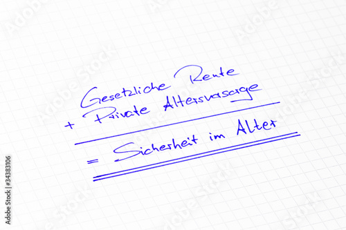 Foto: Soziale Absicherung im Alter Soziale Absicherung im Alter