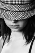 Beautiful girl in sylish hat