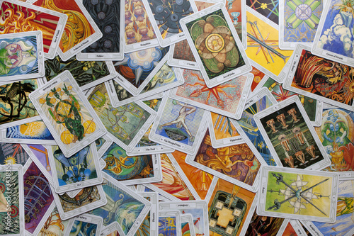 Photo: Spread tarot cards Spread tarot cards