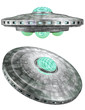 Ufo - flying saucer 3D