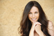 portrait of beautiful smiling young woman