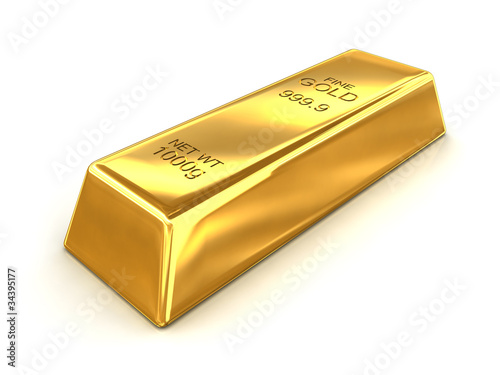 Illustration: Bar of Fine Gold Bar of Fine Gold