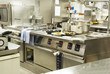 cucina in un ristorante
