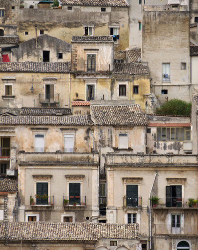 Photo: Italy, Sicily, Modica (Ragusa Province), old buildings Italy, Sicily, Modica (Ragusa Province), old buildings