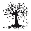 Baum Silhouette