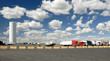 Trucks parking lot Trucks parking lot