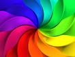 Colorful abstract windmill pattern background