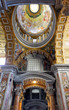St. Peter's Basilica, . Indoor interior. Vatican