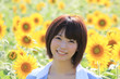 Princess MAIKO Benicio in Sunflower field / Laugh
