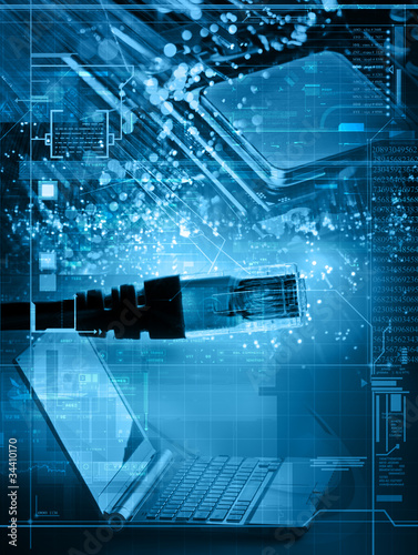 Illustration: internet concept internet concept