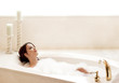 Details der Fotografie Relaxing in the bath