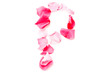 Pink Petal Letter - Capital P