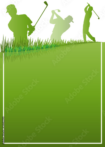 Vektor: Golf Sport Plakat Golf Sport Plakat