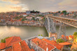 Bridge Dom Luis above Porto, Portugal