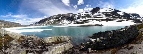 Foto: Gletschersee in Norwegen Gletschersee in Norwegen