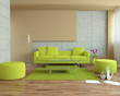 Modern urban interior