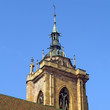 Clocher de la cathédrale Saint Martin à Colmar - Alsace Clocher de la cathédrale Saint Martin à Colmar - Alsace