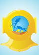Diving helmet and scuba divers
